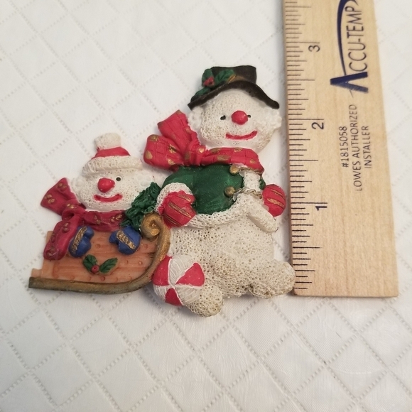 3 Christmas Refrigator Magnets - Picture 4 of 5